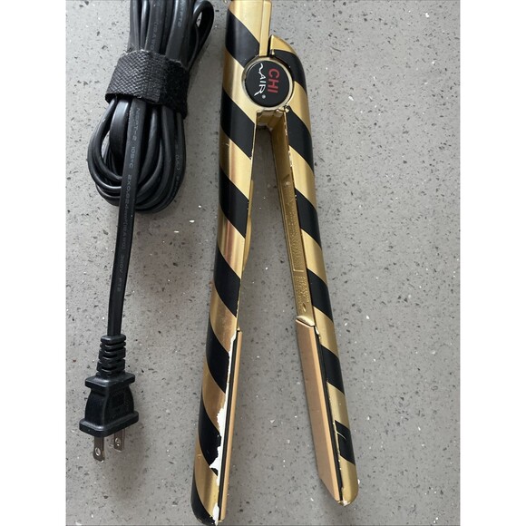 CHI AIR 1" Gold Flat Iron CA2122 One Inch tested works - Picture 2 of 7